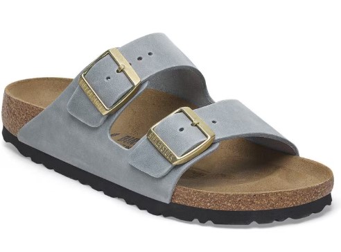 Pianelle Birkenstock Arizona pelle oliata basalt grey - misura 39